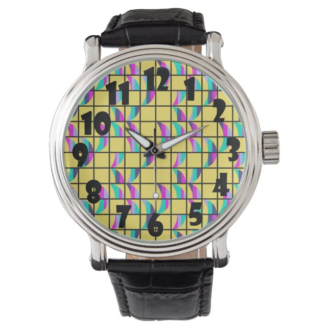 Montre MCM Tic-Tac-Toe (devant)