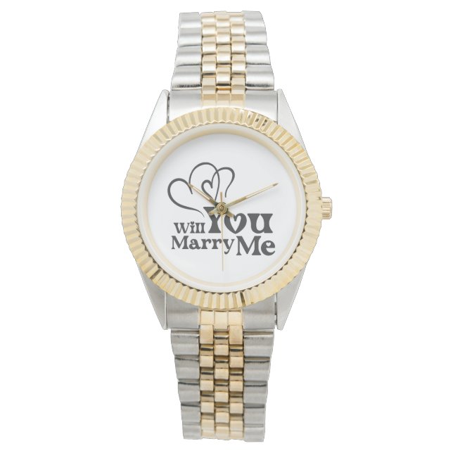 Montre Me marierez-vous - Drôle Mariage Proposition (devant)