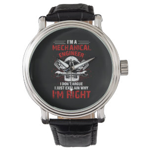 Montre Mécanique Je Suis Ingénieur Mécanique