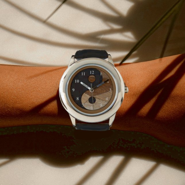 Montre Méditation Classy Bamboo Yin Yang   (Créateur téléchargé)