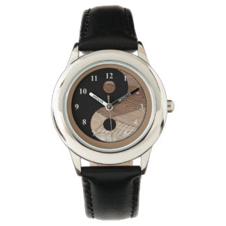 Montre Méditation Classy Bamboo Yin Yang