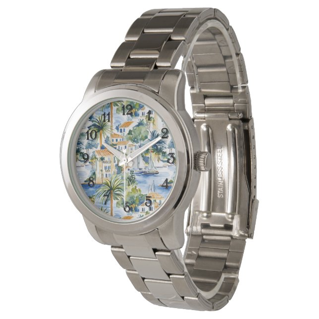 Montre Méditerranéen tropical   (Incliné)