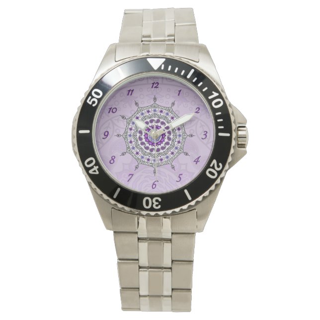 Montre Mehndi Imaginaire Silver Watch (devant)