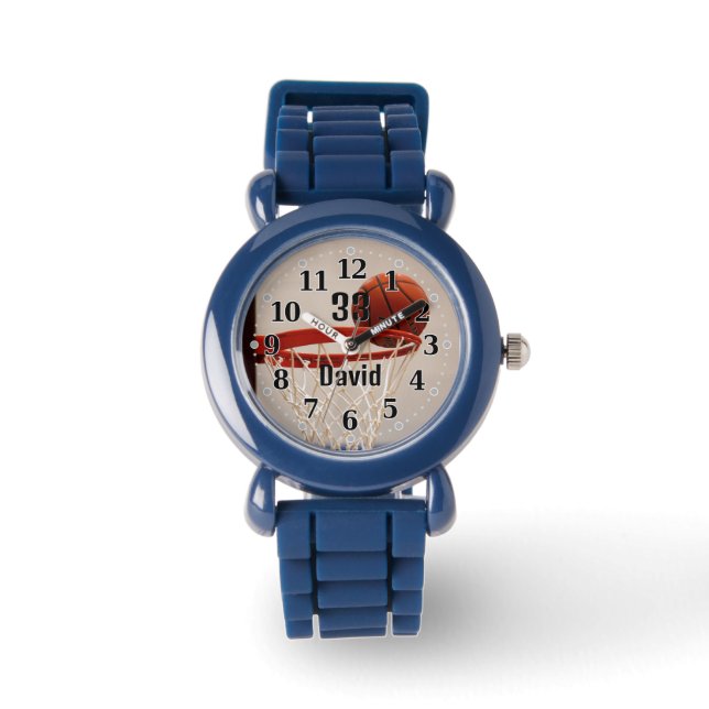 Montre Meilleur joueur de basket | Drôle (Recto)