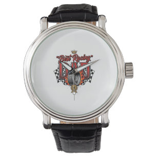 Montre Meilleur Papa de Course Pneu Vintage Fête des Père