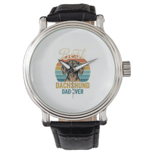 Montre Meilleur papa teckel de tous les temps Design de t