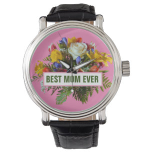 MONTRE MEILLEURE MÈRE JAMAIS MÈRES JOUR CADEAU