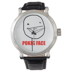 Montre Mème visage poker