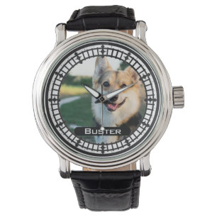 Montre Mémoire d'animal de compagnie. Photo de votre anim