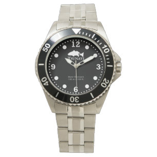 Montre Mémoire de plongée noire benthique