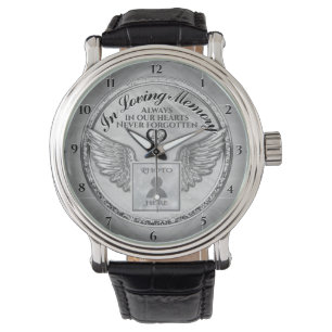 Montre Mémorial photo en mémoire d'amour