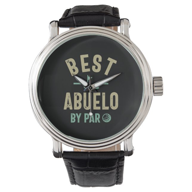 Montre Mens Best Abuelo Par Par Par Grand-Père (devant)