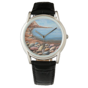 Montre Mer Côte FLEUVES Rocheuses SEASHORE Relaxant lumin