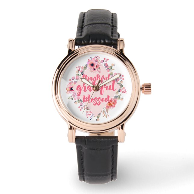 Montre Merci gracieux béni (Recto)