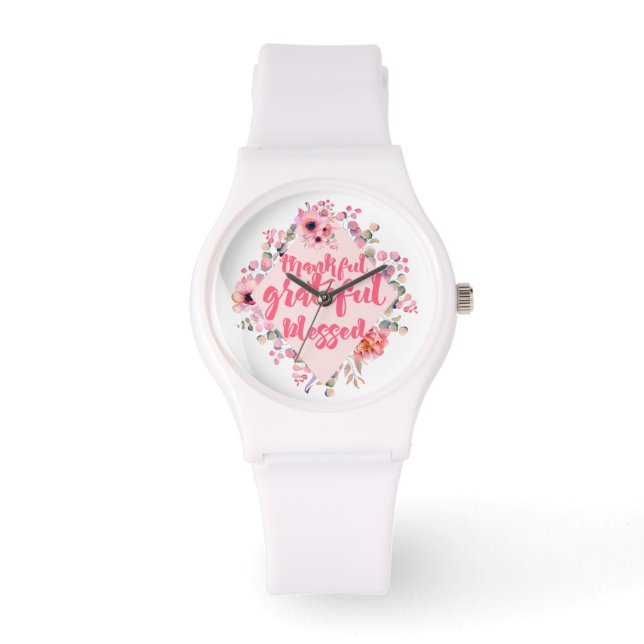 Montre Merci gracieux béni (Recto)