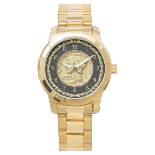 Montre Mercury Dime Centennial Gold Coin Image ~ Watch