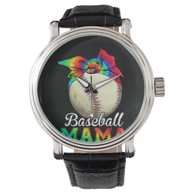Montre Mère Baseball Mama Anniversaire (devant)
