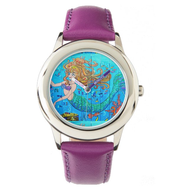 Montre mermaid sous-marin (devant)