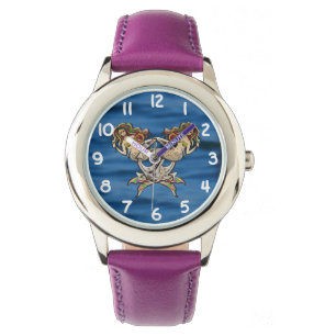 Montre Mermaids - Design nautique pour les amoureux des o