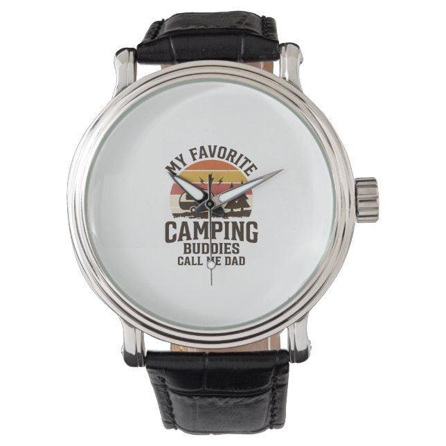 Montre Mes copains de camping préférés m'appellent Papa V (devant)