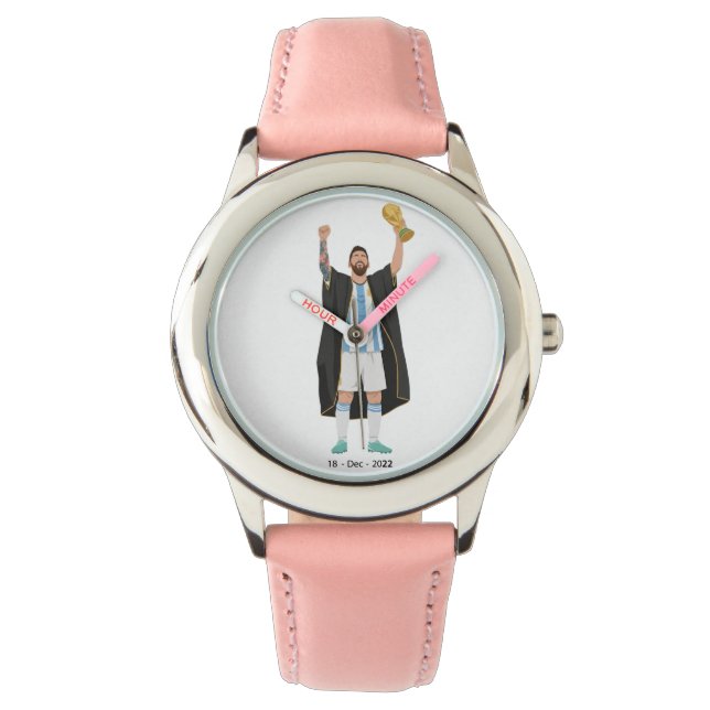 Montre Messi champion du Monde  (devant)