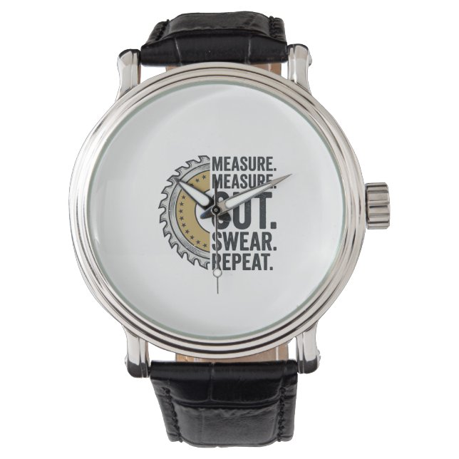 Montre Mesure Mesure Couper Jurer Répéter Lame de Scie Ch (devant)