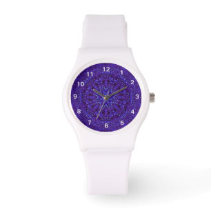 Montre Métallique pourpre