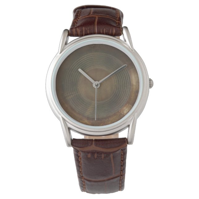 Montre métallique rustique (devant)