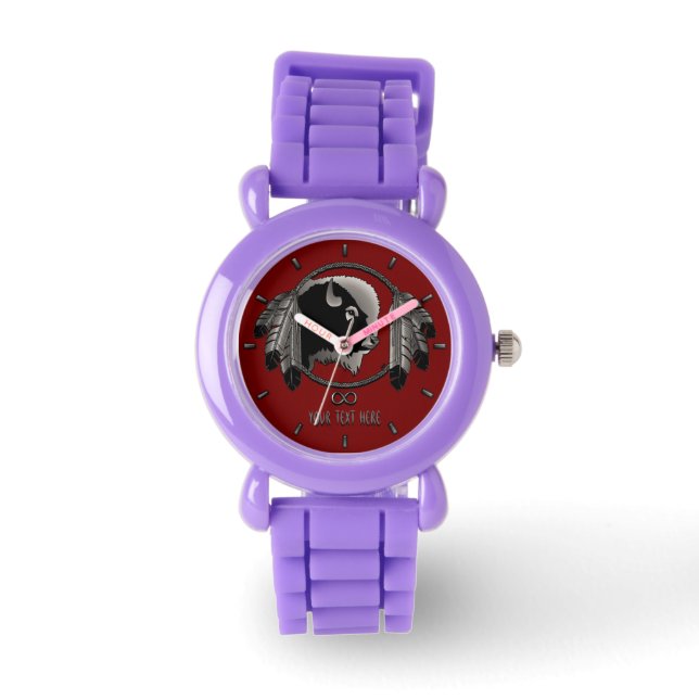 Montre Métis Watch Premières Nations Spirit Animal Watch (Recto)