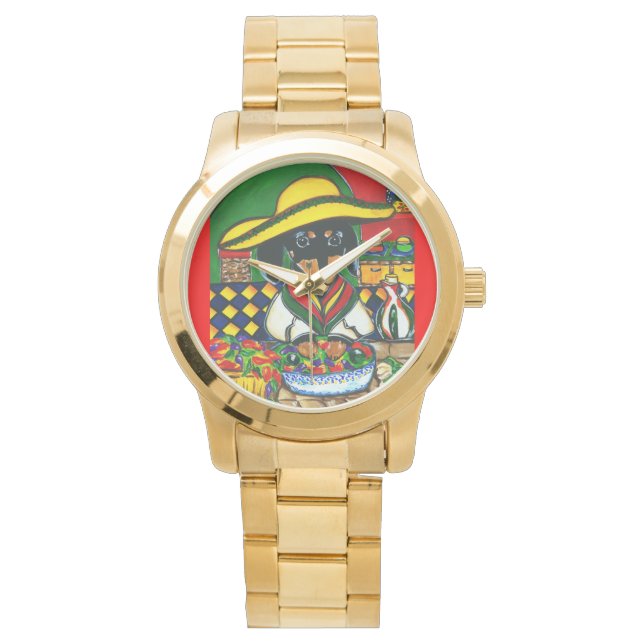 MONTRE MEXICO CUISINIER DAINCHSHUND (devant)