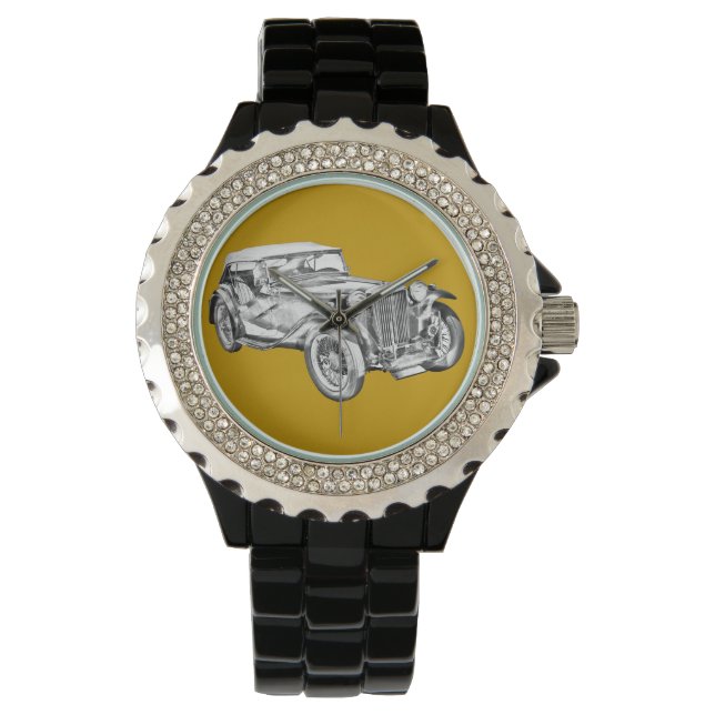 Montre Mg Tc Antique sports Illustration de voiture (devant)