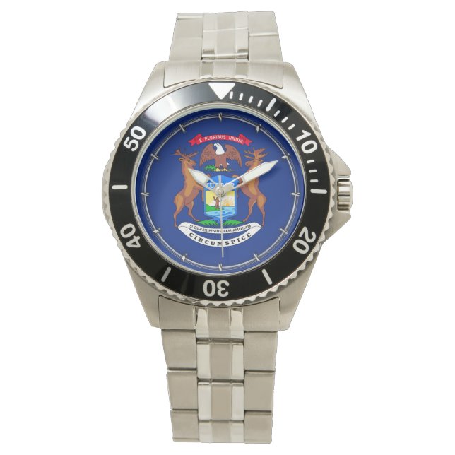 Montre Michigan State Flag Design (devant)