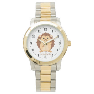 Montre mignon amateurs de hérisson ajouter nom Watch
