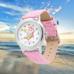 Montre mignon été licorne ajouter nom filles enfant<br><div class="desc">mignon été licorne ajouter nom filles enfants Watch</div>