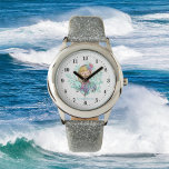 Montre mignon imaginaire de plage sirène ajouter nom<br><div class="desc">mignonne imaginaire de plage sirène ajouter nom Watch</div>