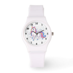 Montre mignonette amoureux d'imaginaire licorne
