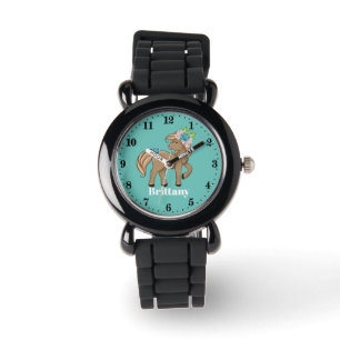 Montre Mignonne cheval ajouter nom filles Regarder