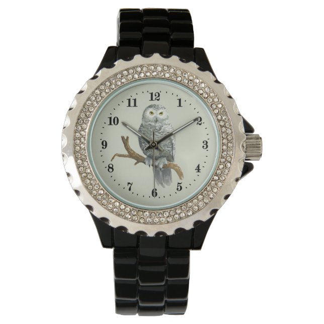 Montre mignonne chouette amoureux oiseau Watch (devant)