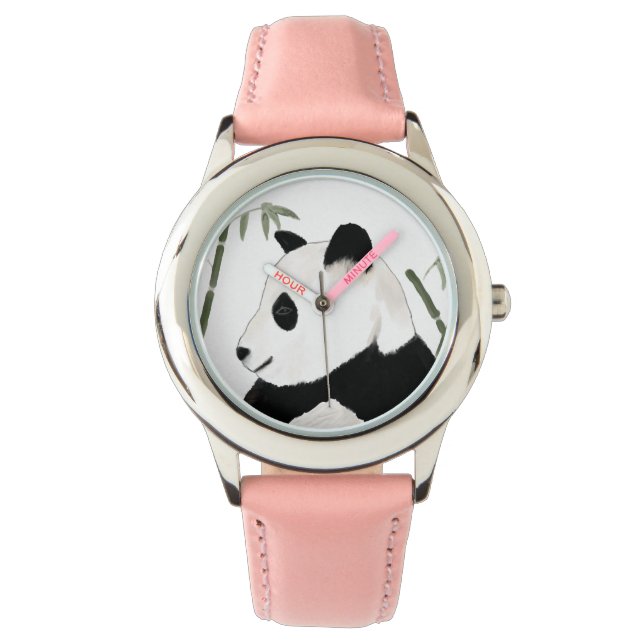Montre mignonne d'enfants de panda géant (devant)