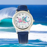 Montre mignonne filles plage sirène ajouter nom Watch<br><div class="desc">mignonne filles plage sirène ajouter nom Watch</div>