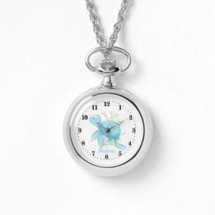 Montre mignonne plage tortue de mer