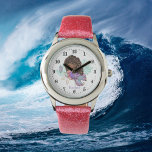 Montre mignonne sirène de plage ajouter nom imaginaire<br><div class="desc">mignonne sirène de plage ajouter nom imaginaire Watch</div>