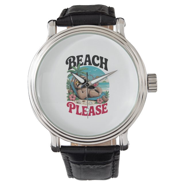 Montre Mignonne Sloth été (devant)