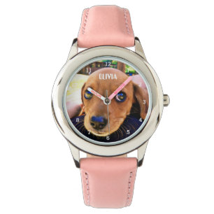 Montre Mignonne Weiner Dachshund Chien Chiot Chiot Animal