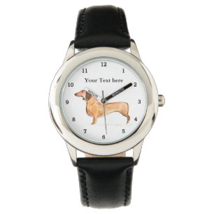 Montre Mignonne Weiner Dachshund Chien Chiot Chiot Animal