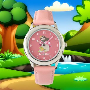 Montre Mignonnes filles ajouter nom paresse