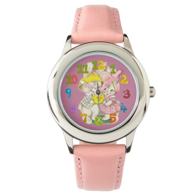 Montre Mignons lapins (devant)