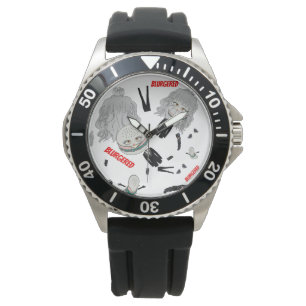 Montre Mikitiez blonde cheveux pincé blur costume cravate