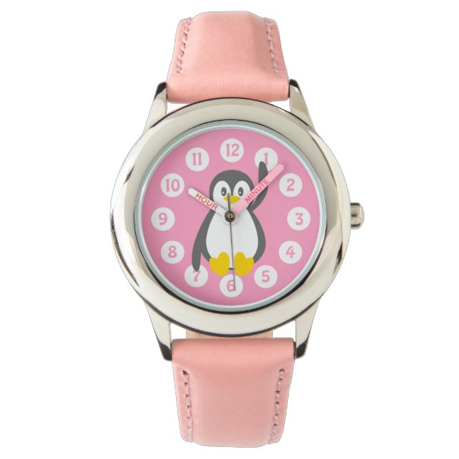 Montre Mince manchot graphique enfants (devant)