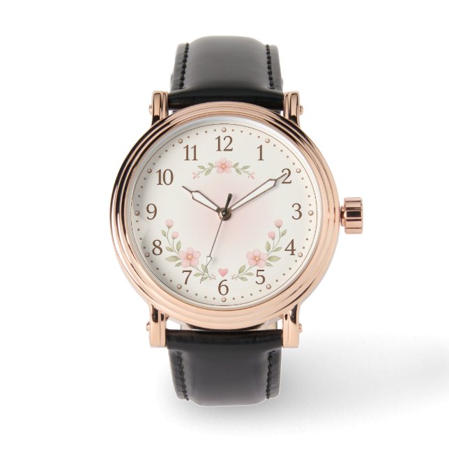Montre Minimalist Motivational Wrist Watch (Recto)